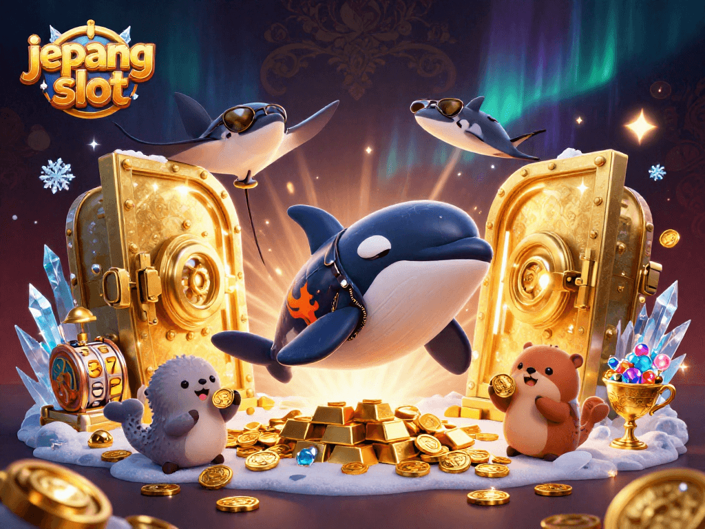 Spin the reels and win big with jepang slot in a vibrant underwater scene full of treasures!