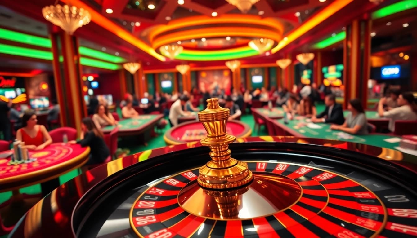 Experience excitement at GO99 with luxurious casino gaming, roulette, and vibrant betting action.