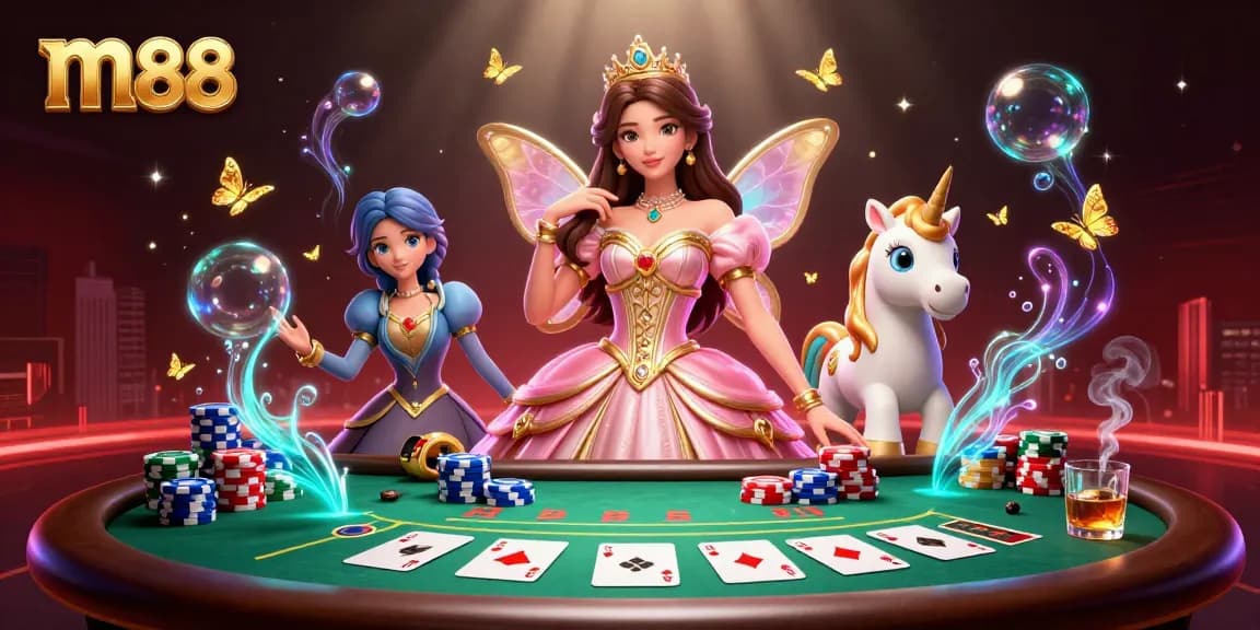 M88 offers thrilling poker experiences with a glamorous atmosphere and competitive gameplay.
