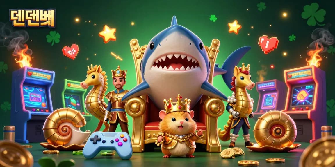 Experience thrilling gameplay in 텐텐벳 with colorful arcade elements and vibrant casino aesthetics.
