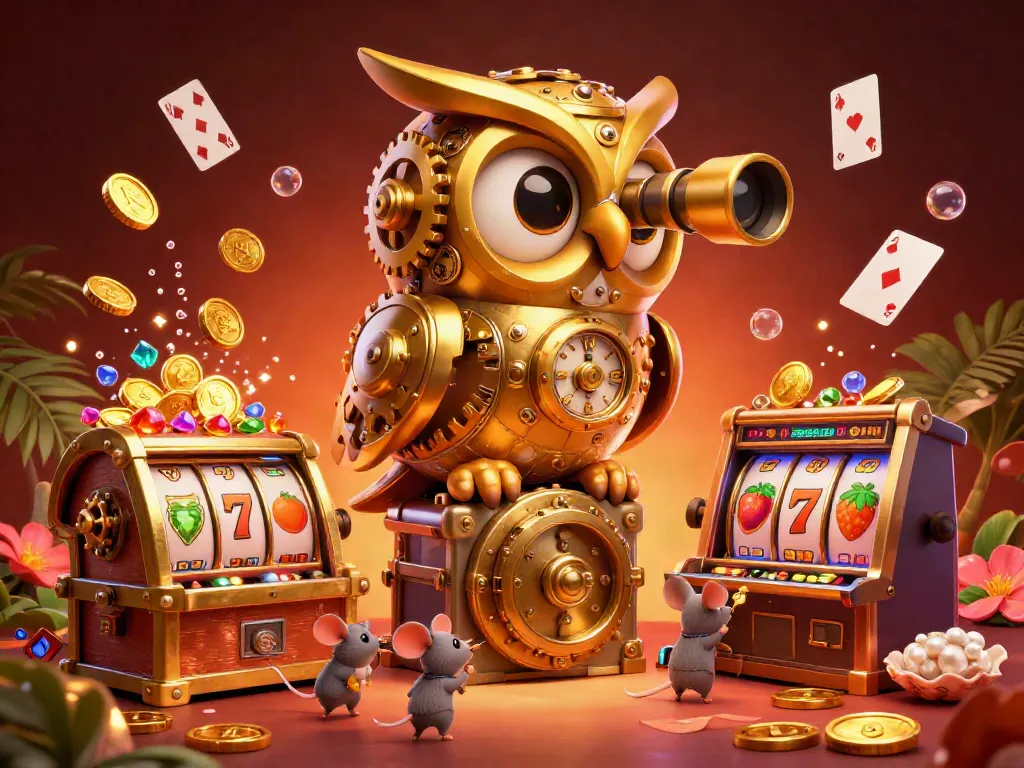 Engage with thrilling games at 777x casino, illustrated with vibrant characters and dynamic slot elements.