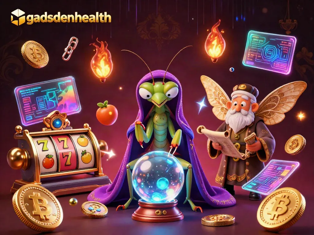 Gadsdenhealth menghadirkan keseruan permainan slot dengan karakter ramal dan elemen kripto yang menarik.