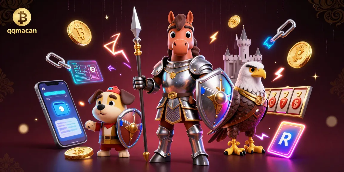 qqmacan menawarkan aksi mendebarkan dengan knight dan elemen slot yang kaya untuk pemain.