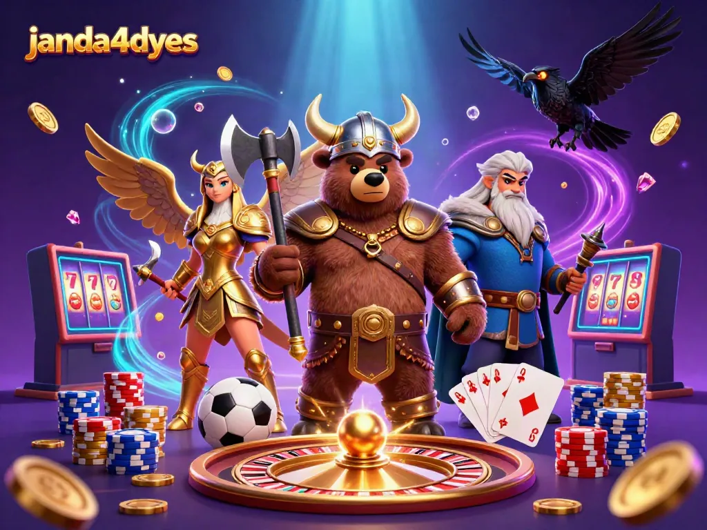 janda4dyes karakter utama bermain bola online dengan imajinasi kaya yang dikelilingi koin dan elemen permainan