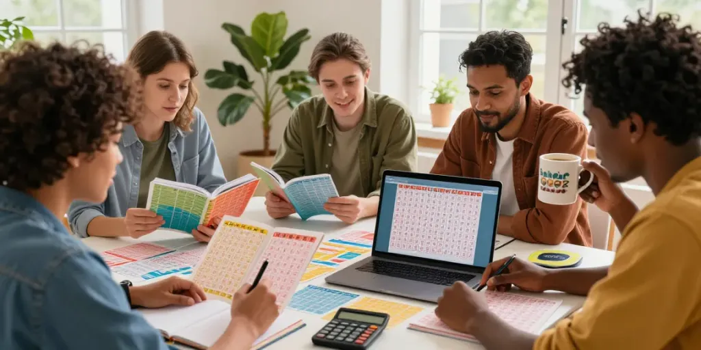 Diskusi strategi togel di BUKUMIMPI138 dengan peserta yang antusias.