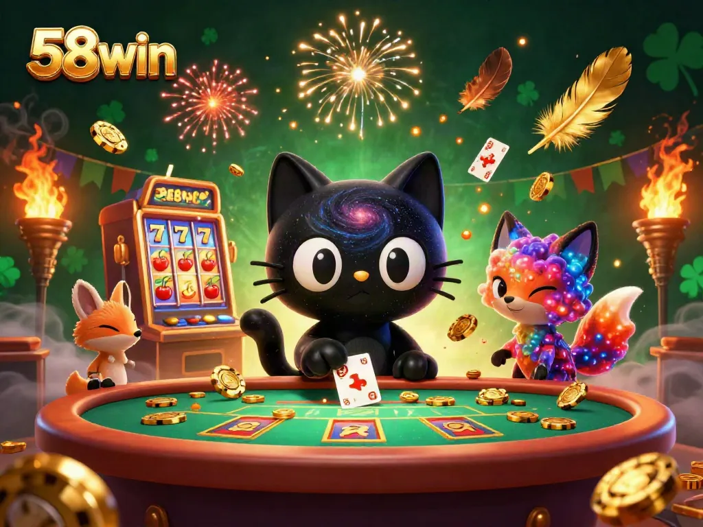 Experience epic wins at 58win with a universe of vibrant casino action and games.