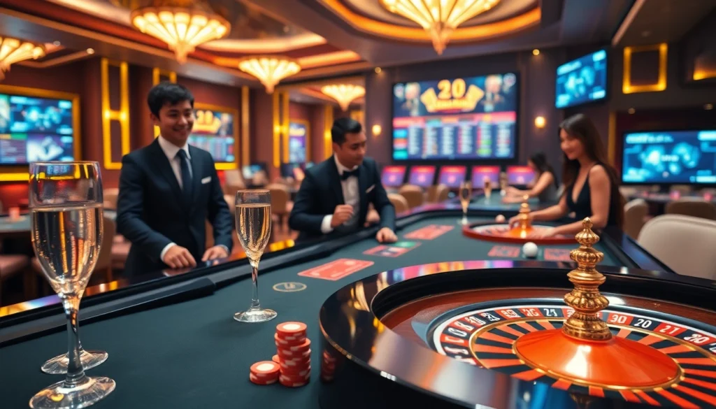 Experience thrilling games at nhà cái Man88 with professional dealers and vibrant casino ambiance.