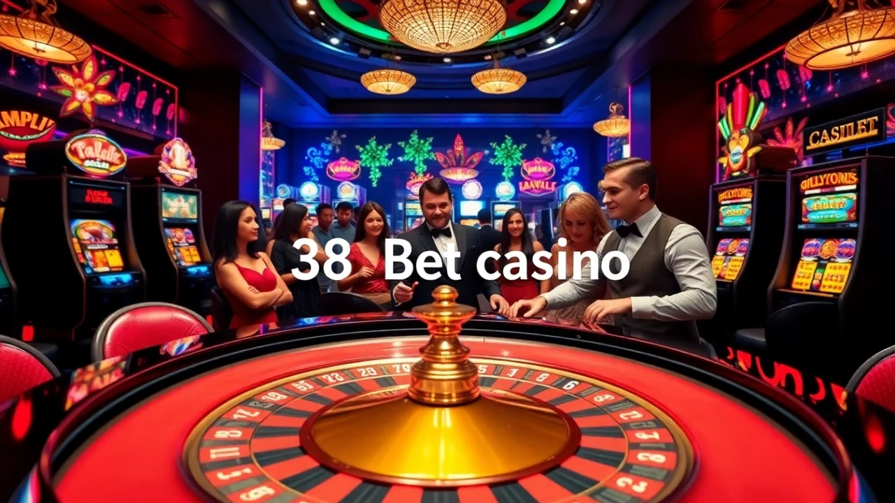 Exciting players enjoying a thrilling game at the 388bet casino roulette table.