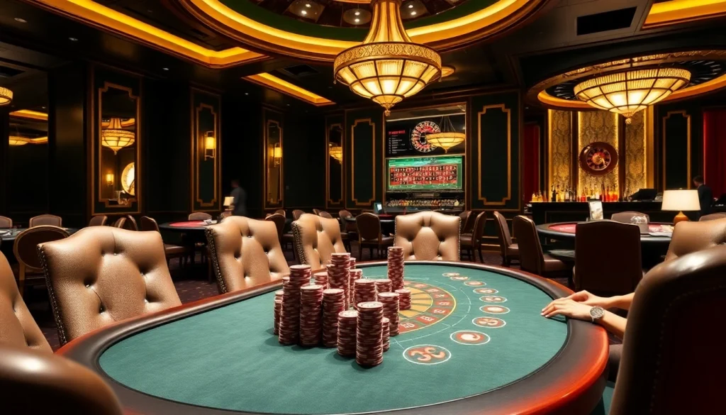 Experience luxury and excitement at BJ388 with vibrant casino games and elegant setups.