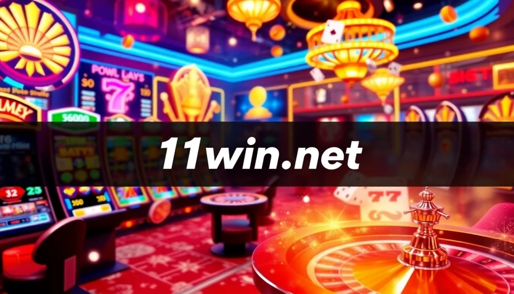 Experience the thrill of gambling at 11win net with high-stakes poker and vibrant slot machines.
