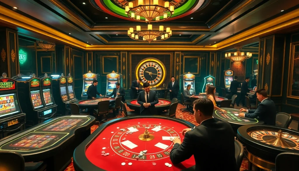 Experience thrilling gaming excitement at https://www.jl55.one/ with luxury tables and vibrant slot machines.