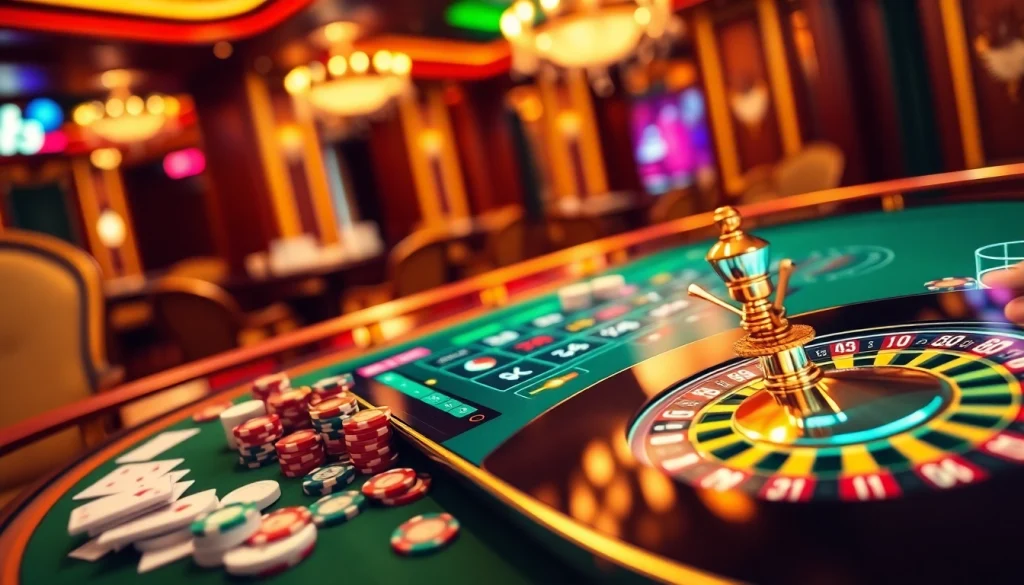 Experience the excitement of 7xl סוכן in online poker with luxurious elements and a vibrant casino atmosphere.