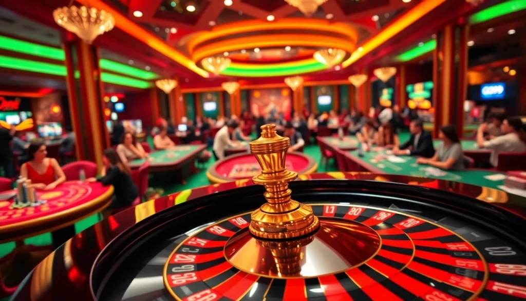 Experience excitement at GO99 with luxurious casino gaming, roulette, and vibrant betting action.