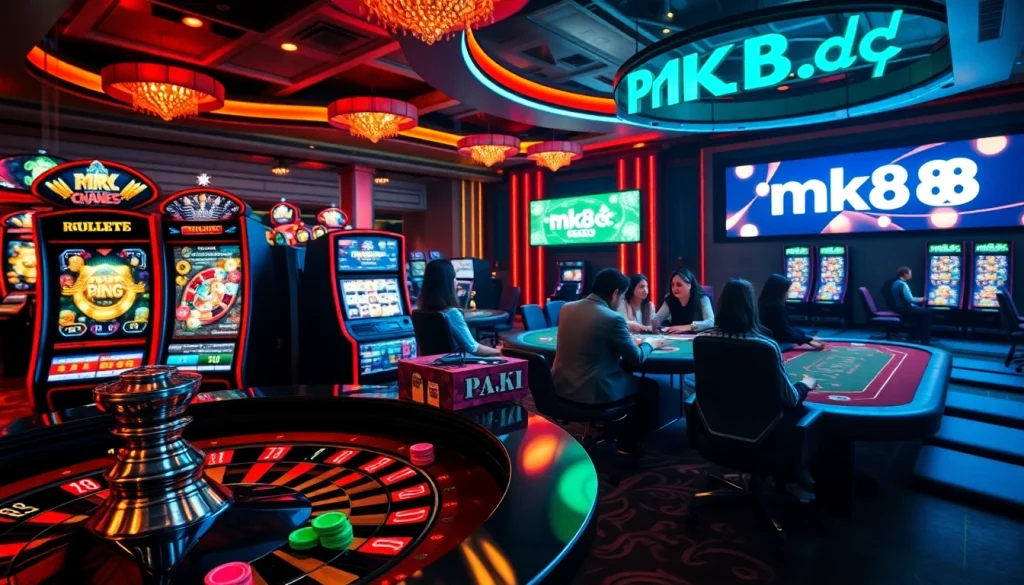 Experience the thrill of gaming at https://mk8.ac/ with vibrant tables and luxurious casino ambiance.