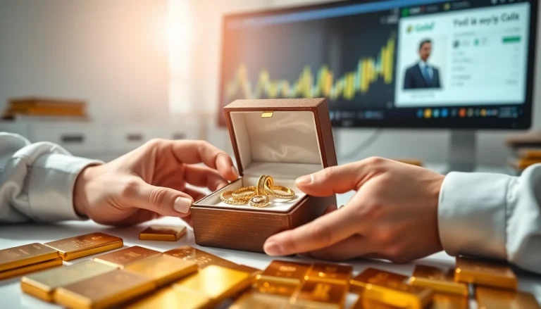 Vendi il tuo oro a distanza con un processo sicuro e professionale