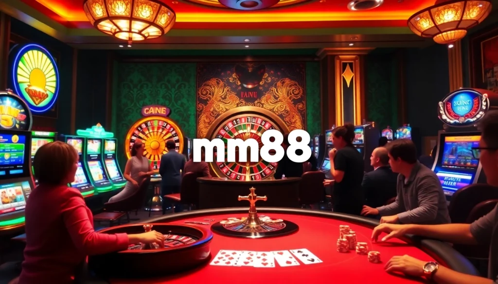 Experience the thrill of gambling at https://mm88.us.com/ with a vibrant casino atmosphere featuring roulette and poker.