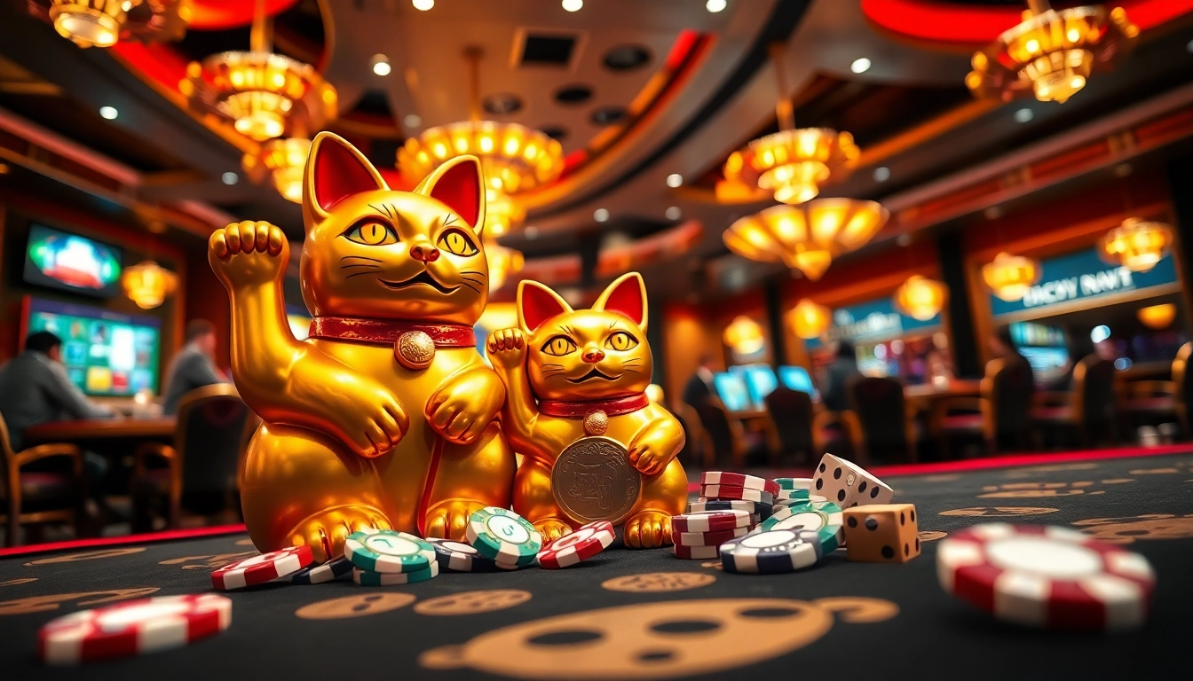 Spin the reels of Lucky Neko PG Soft เกมแนวญี่ปุ่น at this lively casino.