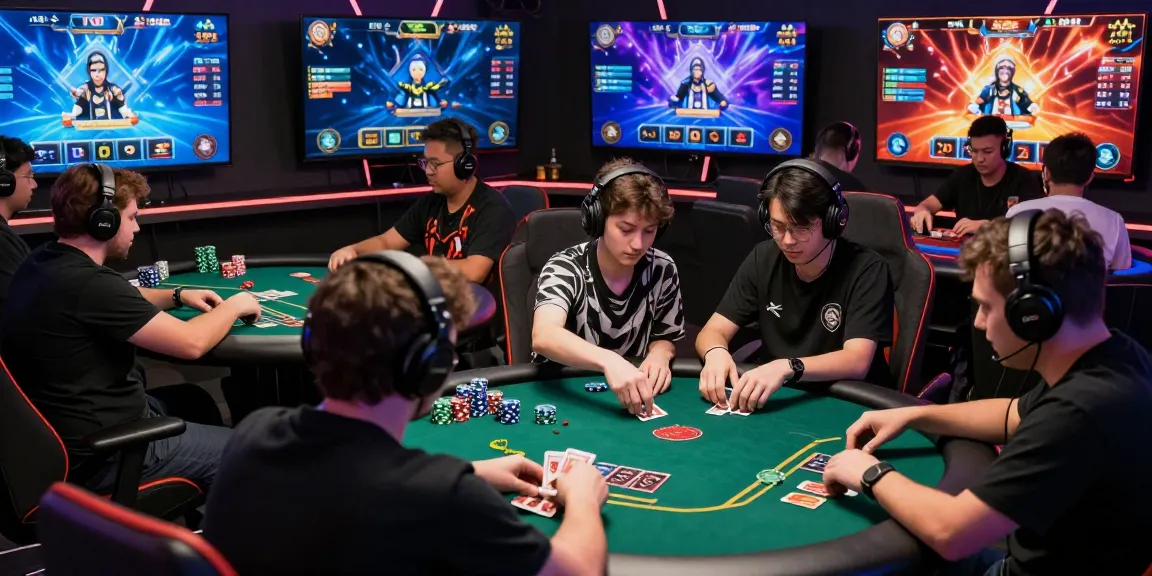 Engaged players enjoying table games online in a colorful gaming environment representing gamebaidoithuong is