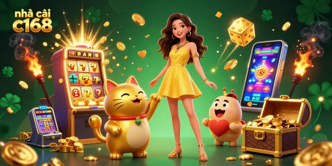 Experience the excitement of nhà cái c168 with vibrant casino elements, engaging gameplay, and joyful interactions.