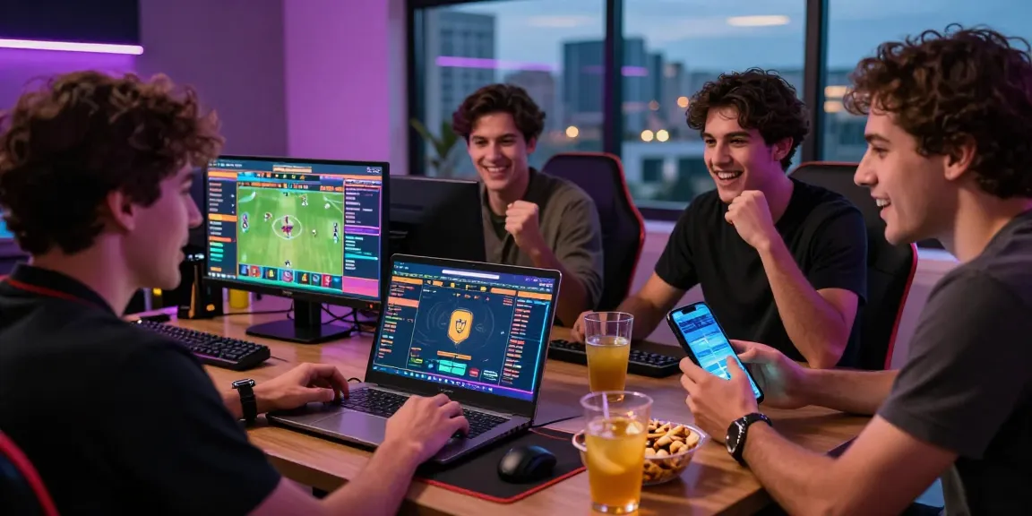 Engaged players enjoying esportes da sorte paraguay in an exciting online gaming setup.