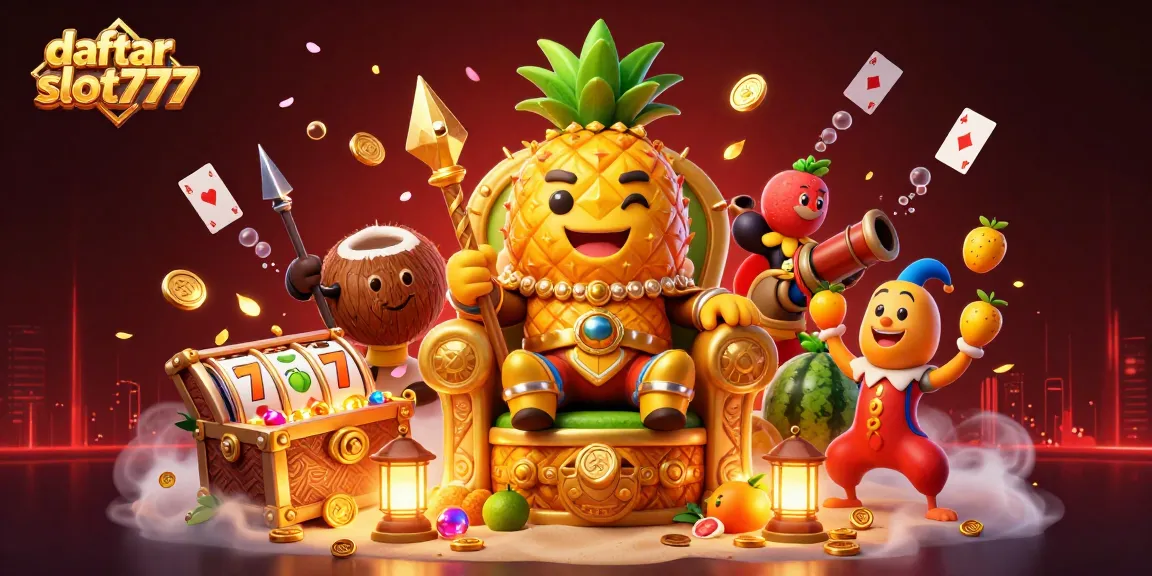 Play thrilling games at daftar slot777 with exciting golden rewards and vibrant casino elements.
