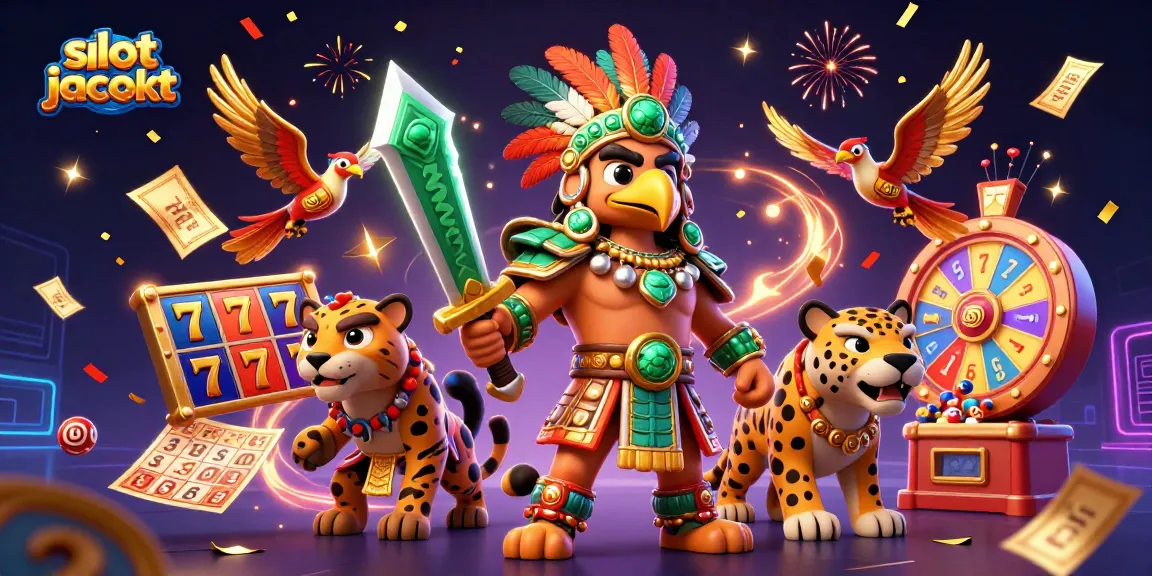 Menangkan slot jackpot secara maksimal dengan karakter dan elemen kasino yang meriah!