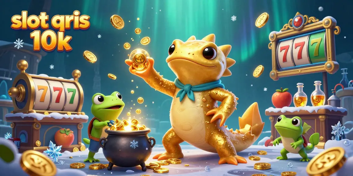 Engage with slot qris 10k in a vibrant casino scene featuring dynamic reels and stunning effects.