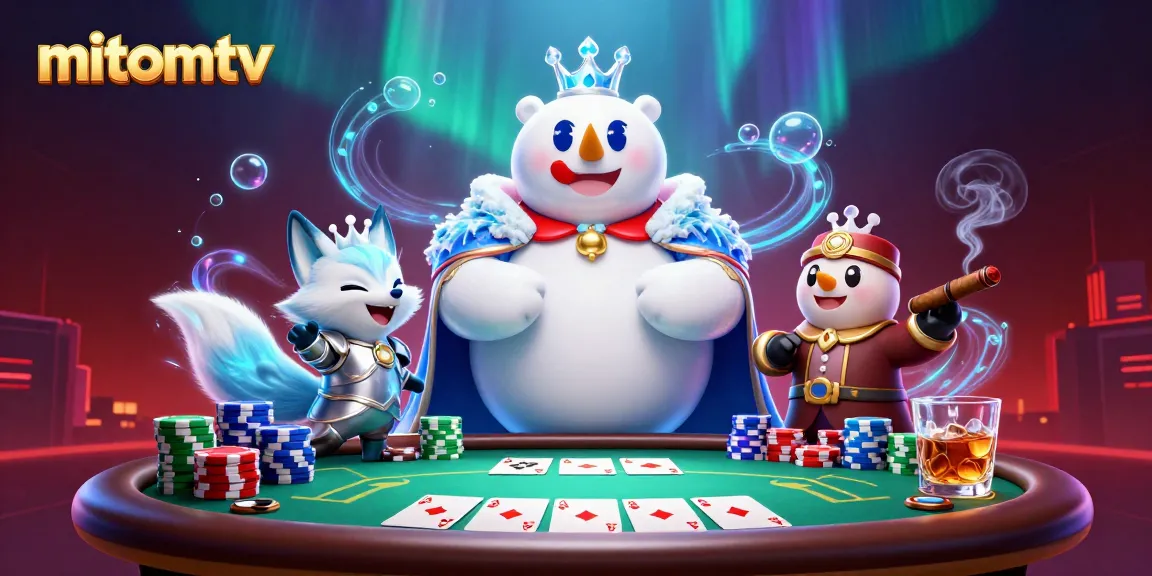 Engage in thrilling gameplay at mitomtv with stunning visuals and dynamic poker scenes.