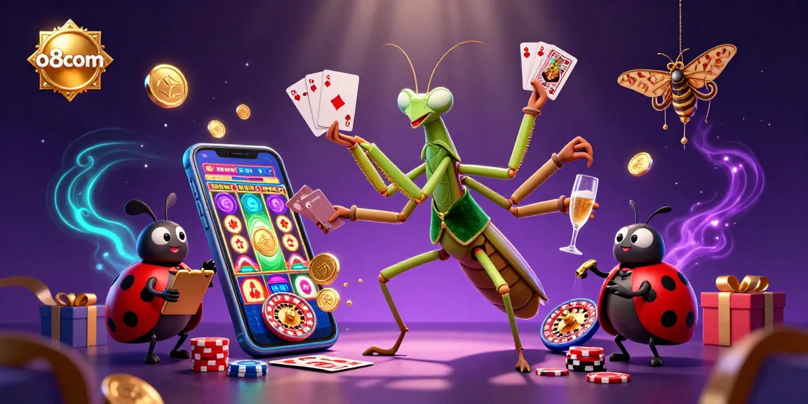 Experience thrilling gameplay at o8com with vibrant slot games and engaging dealer characters.