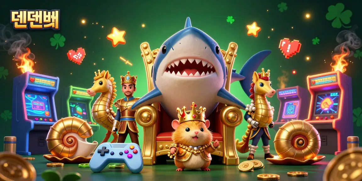 Experience thrilling gameplay in 텐텐벳 with colorful arcade elements and vibrant casino aesthetics.