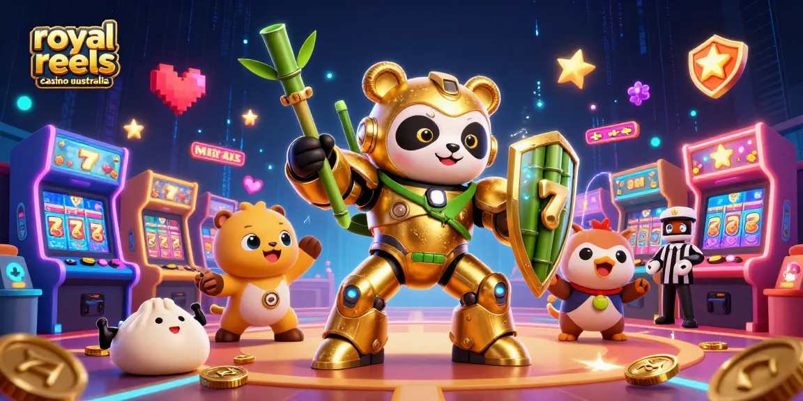Experience the excitement of royal reels casino australia with vibrant slot reels, glowing 3D games, and thrilling action.