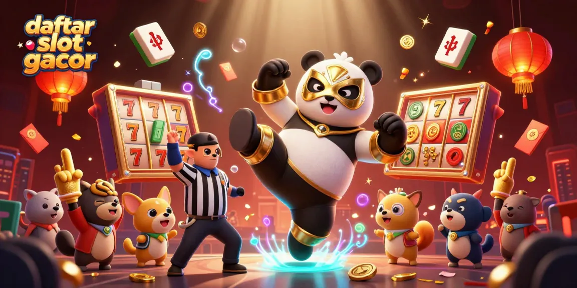 Engage in daftar slot gacor with dynamic slot reels and lucky 7s in a vibrant casino scene.