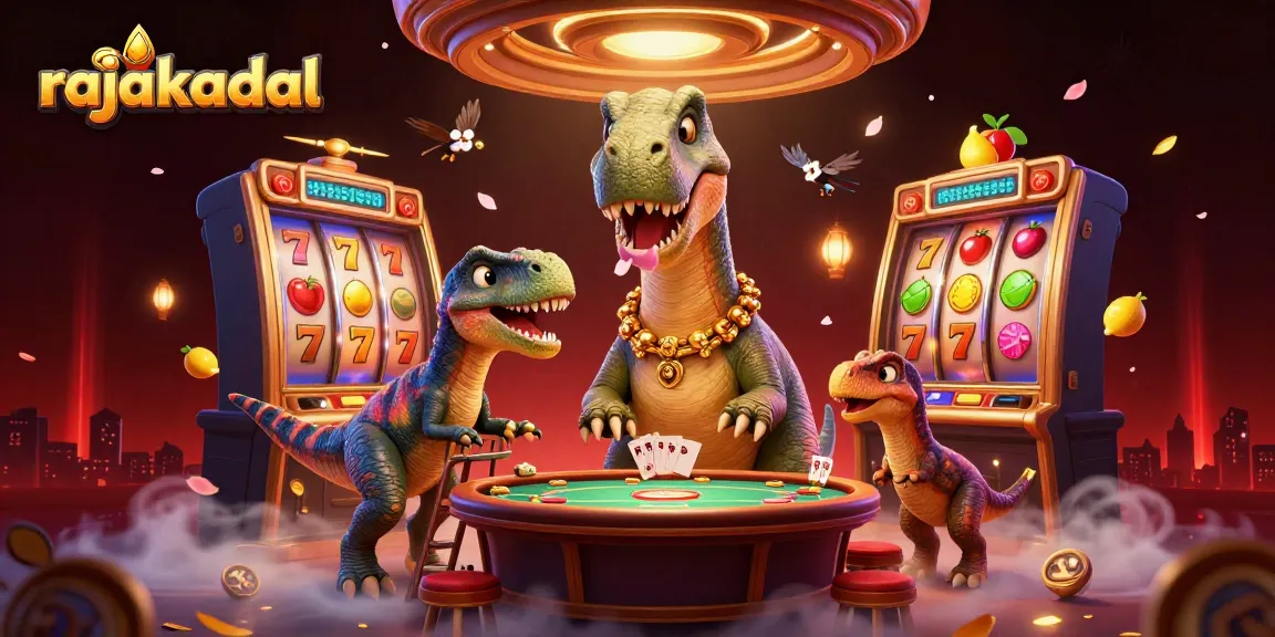 Jelajahi permainan slot menarik di rajakadal dengan karakter unik dan visual memukau.