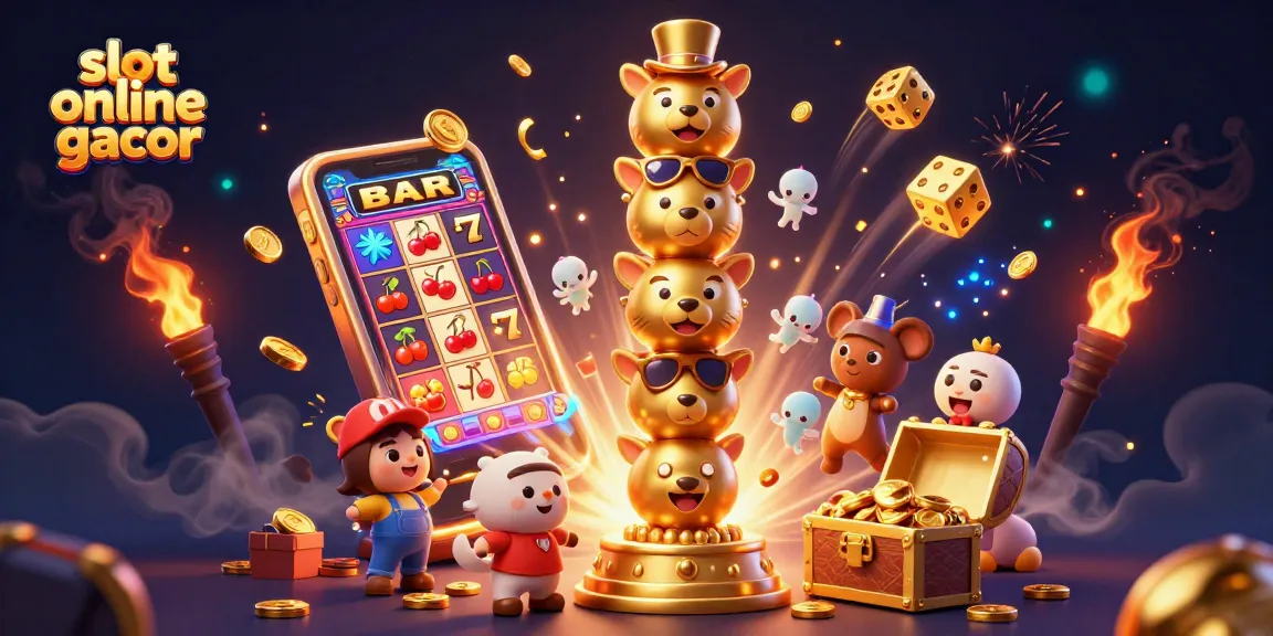 Nikmati slot online gacor dengan jackpot melimpah dari mesin slot dan simbol keberuntungan.