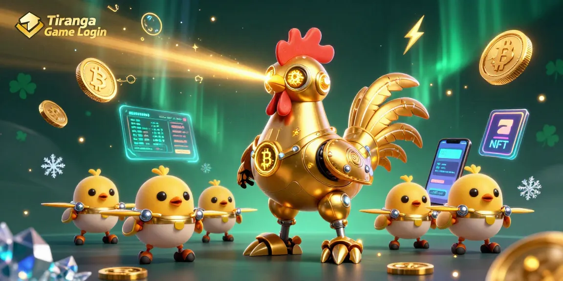 Tiranga Game Login visually enhances online gaming excitement with a vibrant 3D illustration.